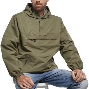 Chaqueta Cortavientos con Capucha para Hombre SANGLA SPORTS, Ligera, Ecológica, Resistente al Viento, Transpirable, Reversible, 100% Poliéster, para Exteriores - Product Image 5