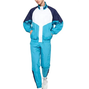 Best Seller Men Windbreaker Tracksuit Streetwear Waterproof Sportswear Custom Logo Print OEM ODM Wholesale Supplier Manufacturer - Product Image 1