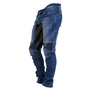 Pantalones de mezclilla para motocicleta de tela premium, pantalones de mezclilla resistentes para motocicleta para uso diario, en stock. - Product Image 5