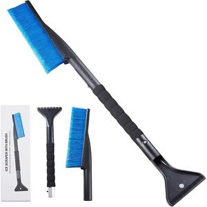 Buy Plastic 5 in 1 Retractable Long Handle Window <b>Scraper</b> Ice <b>Scraper</b> and Snow Brush for <b>Car</b> Windshield Fast Delivery Available - Product Image 4