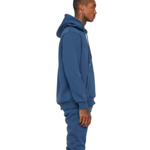 Sweat-shirt polaire chaud pour homme, couleur unie, mode hiver - Product Image 3