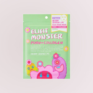 แผ่นมาส์กหน้า ผลิตภัณฑ์ของแท้จากร้าน DANCING WHALE Ellifit Wonderland Monster PDRN Collagen Mask Pack 7 แผ่น มาส์กหน้าคอลลาเจน - Product Image 3