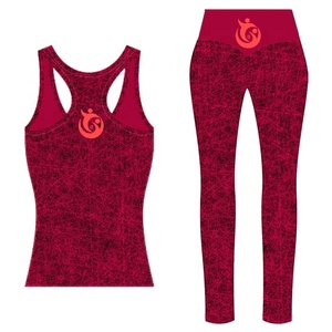 Vêtements d'athlétisme pour enfants, pantalon de Yoga, vêtements pour enfants, soutien-gorge de gymnastique et Fitness, vêtements d'athlétisme pour enfants, Leggings, ensemble imprimé - Product Image 2