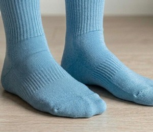 Factory Wholesale Professional Man's Autumn Knitted Crew <b>Socks</b> Standard Breathable Basketball Football <b>Running</b> Soccer Support - Product Image 1