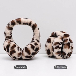 Cache-oreilles imprimés doux et chauds pour femmes 2026 – Bandeau moelleux pour l'hiver et les activités de plein air - Product Image 2