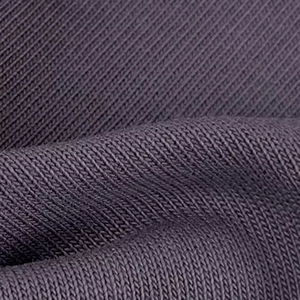 Tissu jersey uni extensible de haute qualité avec logo personnalisé ODM et couleur unie, matériau de mode en vrac pour usine - Product Image 3