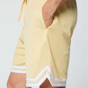 Pantalones Cortos Deportivos para Hombre de Alta Calidad, 100% Poliéster, Transpirables, de Secado Rápido, con Cierre de Cordón, Ecológicos, Servicios OEM de Fábrica - Product Image 5