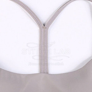 STITCH LAB Women's High Support Eco-Friendly Breathable Sports Bra Front Spandex/Polyester Material Customizable Design for Gym - Product Image 6