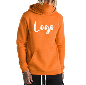 Sweat à capuche uni pour homme, style urbain, hiver, logo frontal, 100% coton, écologique, fabriqué au Pakistan, vente chaude - Product Image 1
