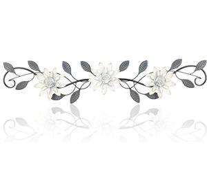 Gran calidad a precio razonable. Lujosa decoración de pared de hierro para sala de estar. Escultura artística de metal. - Product Image 1