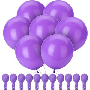 Palloncini viola da 12 pollici, confezione da 54, per decorazioni festive - Product Image 1
