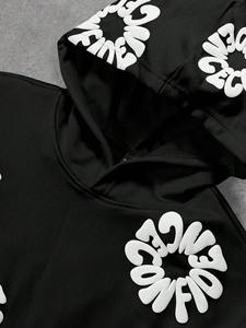 เสื้อฮู้ดดี้โอเวอร์ไซส์พรีเมียมสำหรับผู้ชาย สไตล์สตรีทแวร์ลำลอง เหมาะสำหรับออกกำลังกาย ผ้าเนื้อหนา ใส่สบายในฤดูหนาว ทรงทันสมัย - Product Image 3