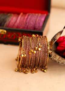 Ensemble de bracelets Churiyan en perles de verre, toutes tailles, faible MOQ et prix, bijoux pour femmes, couleurs et tailles personnalisées, bracelets traditionnels kashmiris pour filles - Product Image 3