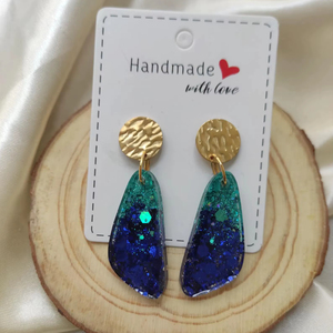 Pendientes de Resina de Superficie Plana, Pendientes de Resina de Estilo Moderno, Pendientes de Resina de Color Sólido, Artículo de Venta al por Mayor de Fábrica Personalizado, Utiliza Resina - Product Image 1