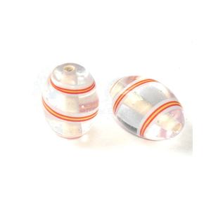 Venta al por mayor de cuentas de cristal de Murano rayadas y cuentas de vidrio para hacer joyas seductoras directamente del fabricante indio de cuentas - Product Image 3