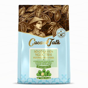 Boules croustillantes de chocolat au thé vert professionnel, 1 kg, pour la décoration de pâtisseries, gâteaux, desserts, cuisson commerciale et alimentation - Product Image 1