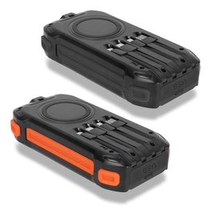 49800mAh caricabatteria solare portatile 22.5W PD ricarica rapida 15W Wireless torcia a LED 4 cavi per campeggio escursioni Picnic - Product Image 1