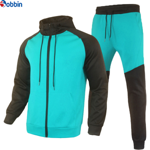 Ensemble de vêtements unisexes tendance, costume d'automne, sweat à capuche décontracté pour homme, combinaison sportive décontractée avec empiècements contrastés, vêtements pour homme - Product Image 6