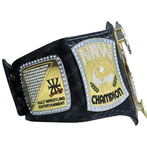 Réplica del Cinturón de Campeonato de la WWE de John Cena, Chapado en Oro, Decorado con Pedrería, Hebilla de Aleación Informal, Cinturón de Título - Product Image 5
