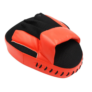 Shock Absorbing MMA Boxing Focus Pads Strike Target Shield Ergonomic Curved Hand Target Pads Half-Ball Grip Boxing Focus Mitts - Product Image 3
