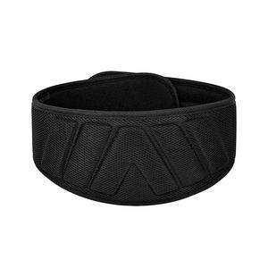 Cinturón de Soporte Lumbar Acolchado de Neopreno Negro con Malla Transpirable para Fitness, Gimnasio, Entrenamiento y Protección en Levantamiento de Pesas - Product Image 1
