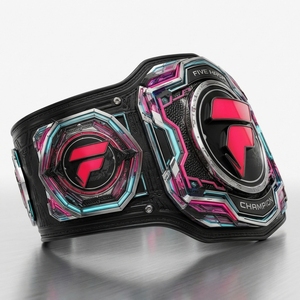 Cinturón de campeonato de alta calidad diseñado con materiales duraderos, ajuste adaptable y decoración detallada para atletas y campeones. - Product Image 6