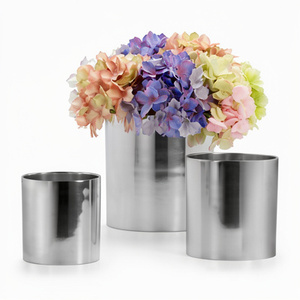 Aluminum <b>Vase</b> Party & Wedding Table Centerpiece Flower <b>Vase</b> Royal Home Living Room Decorative Flower <b>Vase</b> - Product Image 1
