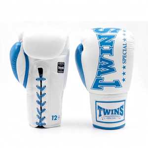 Gants de boxe en cuir personnalisés de qualité supérieure, avec fermeture auto-agrippante et lacets réglables, pour le kick-boxing et les arts martiaux - Product Image 3