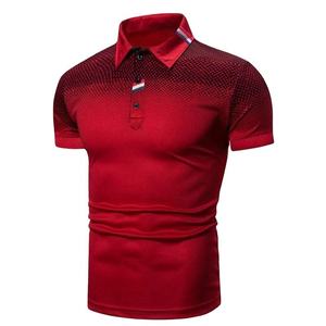Polo pour homme en coton bouclé 270g, col plat personnalisé en maille Seagull, respirant, élastique, décontracté, à manches courtes - Product Image 1