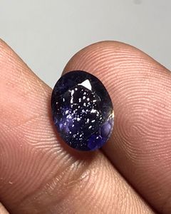 Iolite naturelle en vrac, pierre de soleil, iolite bleue pour la fabrication de bijoux. - Product Image 3