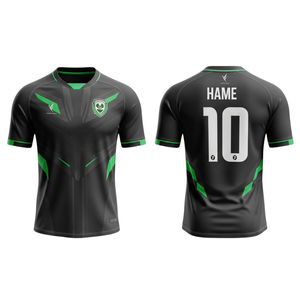 เสื้อฟุตบอลอเมริกันวินเทจสั่งทำพิเศษ ขายส่ง ผ้าตาข่ายย้อนยุค โพลีเอสเตอร์ 100% ระบายเหงื่อได้ดี คอวี - Product Image 4