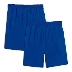 <b>Men</b> Navy Blue 100% Polyester Beach Shorts Mid Waist Elastic Quick Dry Geometric Drawstring Closure Pockets Swim <b>Trunks</b> - Product Image 4