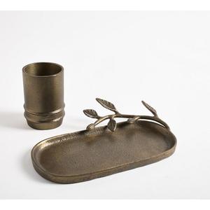 Bandeja Decorativa con Pétalos de Rosa Antiguos, Decoración para el Hogar, Bandejas Decorativas para Mesa, Portaplumas, Accesorios para el Hogar, Bandeja para Servir Aperitivos, Precio Económico - Product Image 1