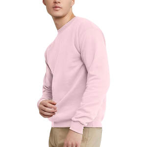 Sweat-shirt à col rond en molleton EcoSmart pour homme, disponible en grandes tailles, confort premium, sweat-shirt léger en mélange de coton - Product Image 4