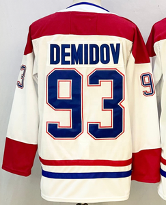 2025 New Montreal Ice Hockey Jerseys khâu thiết kế có tính năng 14 Nick Suzuki 13 caufield 72 xhekaj Arber 31 Carey giá - Product Image 6