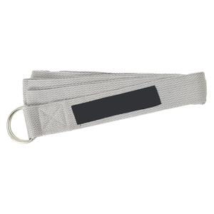 Sangle de yoga couleur grise, service OEM, qualité supérieure, produit populaire, pour hommes et femmes, pour la gym, les exercices de fitness, prix de gros - Product Image 1