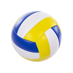 Balón de Voleibol de PU Azul, Blanco y Amarillo, Tamaño Estándar, Cosido a Mano, Balón de Entrenamiento Resistente para Adultos - Product Image 2