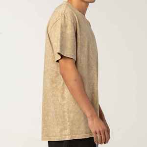 Camisetas Retro de Estilo Urbano con Lavado Ácido, Corte Holgado, Estampado Vintage, Personalizadas - Product Image 3