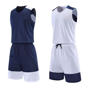 Camiseta de Baloncesto Reversible para Adultos, Impresión por Transferencia de Calor, Transpirable, Absorbe la Humedad, Tallas Grandes, Uniforme de Baloncesto al por Mayor OEM - Product Image 5