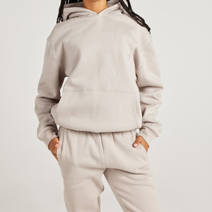 Sudadera con Capucha Personalizada al por Mayor para Mujer, de Algodón Grueso, Estilo Urbano, sin Cordones, Sudadera Gruesa para Mujer - Product Image 1