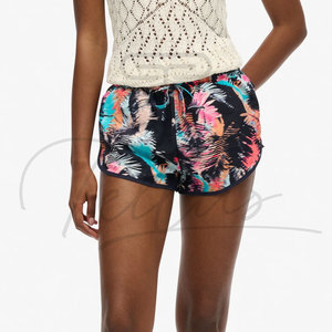Shorts de Playa para Mujer, Diseño Nuevo y Moderno, Talla Personalizada, Cómodos, Transpirables, de Secado Rápido, 100% Algodón, Cintura Elástica - Product Image 6