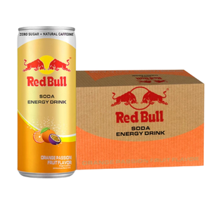Wholesale ReddBull Energy Sparkling Orange & Passion Fruit Flavor 250ml Thailand Formula Export <b>Beverage</b> - Product Image 1