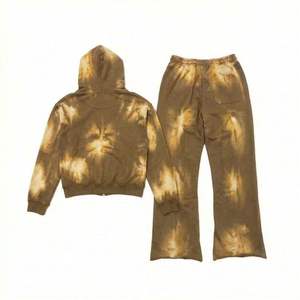 Ensemble de survêtements streetwear d'hiver unisexe pour couple, sweats à capuche et ensembles de jogging en polaire pour hommes et femmes - Product Image 2