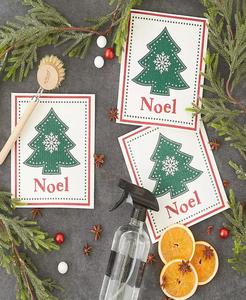 Strofinaccio svedese dell'albero Noel, Set di 3 | Importazioni di Design - Product Image 3