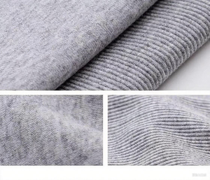 เสื้อกล้ามผู้ชายสีเทา คอกลม แขนกุด สีพื้น ผ้าถัก คอตตอน สไตล์ลำลอง - Product Image 5