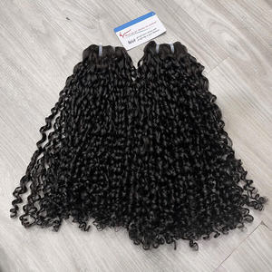 Extensiones de Cabello Humano Vietnamita 100% Natural, Color Negro, Estilo Pixie Curl |   Venta al por mayor |   Proveedor Destacado - Product Image 2