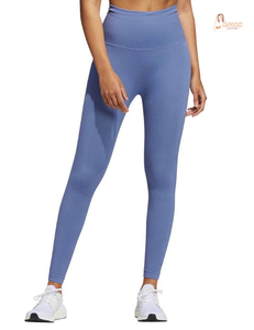 Leggings de sport confortables et extensibles en coton 100% pour yoga, fitness, gym, course à pied, taille haute, respirants, décontractés - Product Image 1