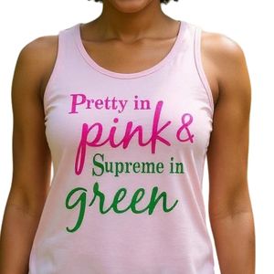 Camiseta sin mangas rosa para mujer con estampado gráfico en rosa y verde, chaleco deportivo informal de verano sin mangas, suave y ligero - Product Image 6