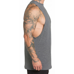Mens <b>Muscle</b> Top High Quality Sleeveless Sports Shirt Custom Workout Gym Tank Top OEM ODM Clothing Manufacturer Mens <b>Muscle</b> Top - Product Image 4