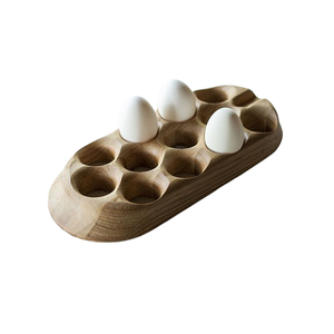 Classic Design Wooden <b>Eggs</b> Tray For Home Hotel And Restaurant Kitchenware <b>Storage</b> <b>Eggs</b> Tray At Bestest Prices - Product Image 1